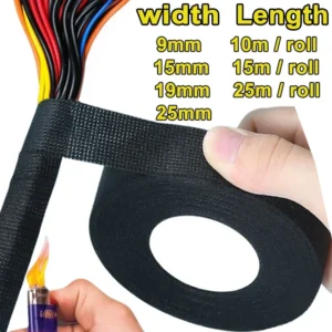 Cloth Wiring Tape Heat-Resistant Cable Organizer