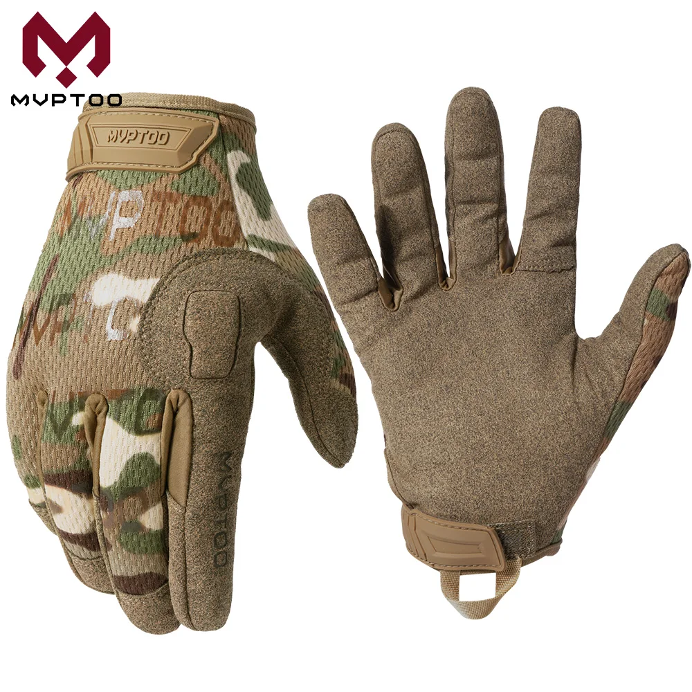 Tactical Full Finger Gloves with Touch Screen