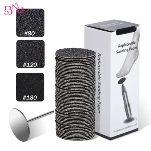 Pedicure Sandpaper Disc with Replaceable Wheel
