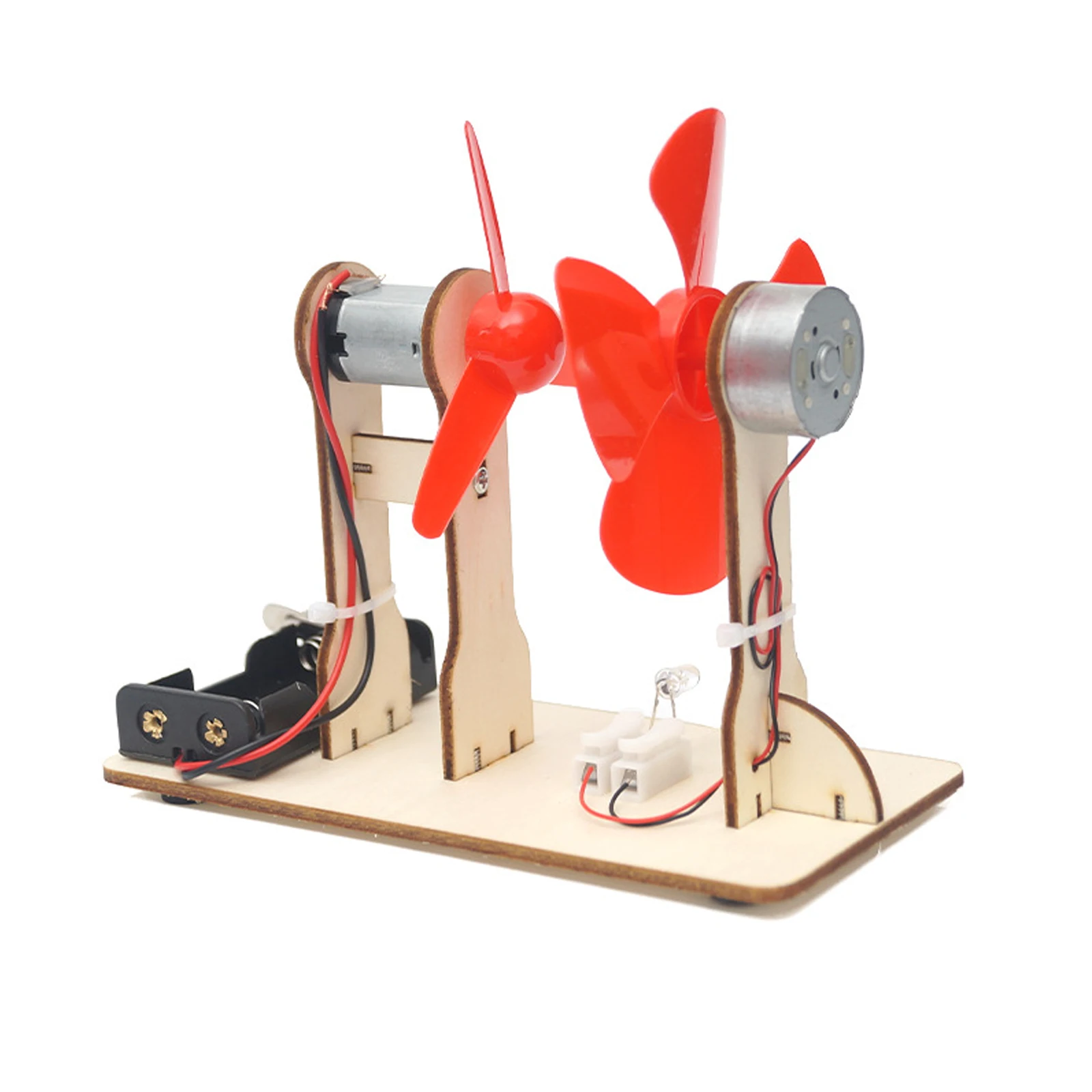 Wind Powered Physics Science Experiment Assembly Kit