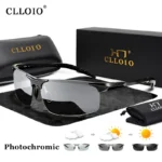 Aluminum Photochromic Sunglasses for Men