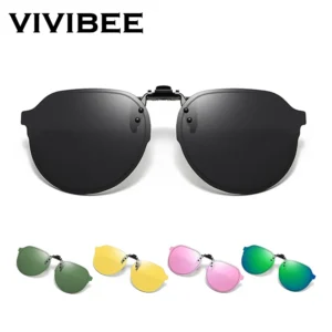 Flip-Up Clip-On Polarized Sunglasses