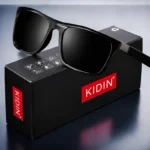 Square Vintage Polarized Sports Sunglasses for Men and Women
